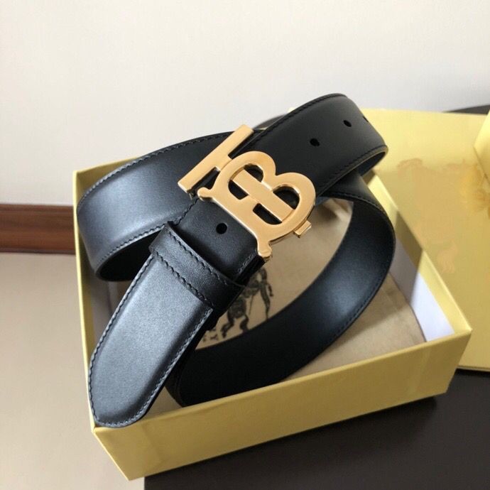 Burberry Manufacturing TB logo belt 3.5cm