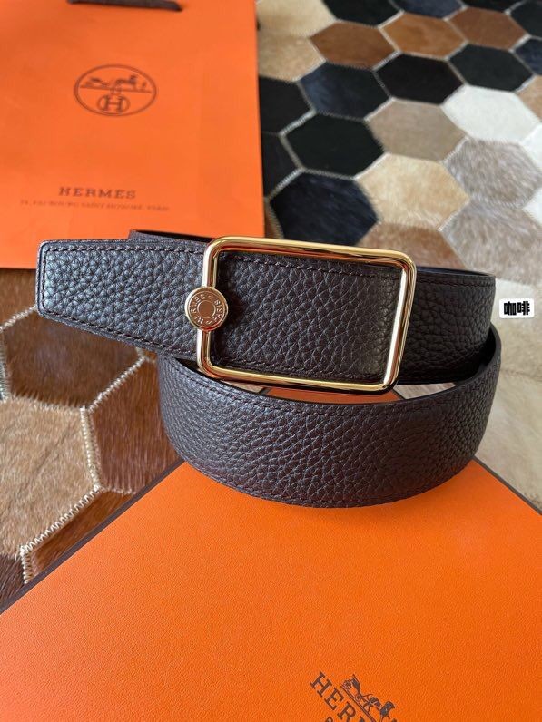 Hermes Men s Reversible Leather Belt 38mm