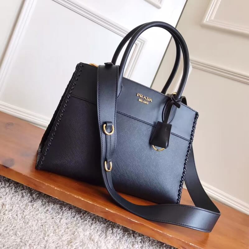 Prada Paradigme Saffiano Leather Bag 1BA102