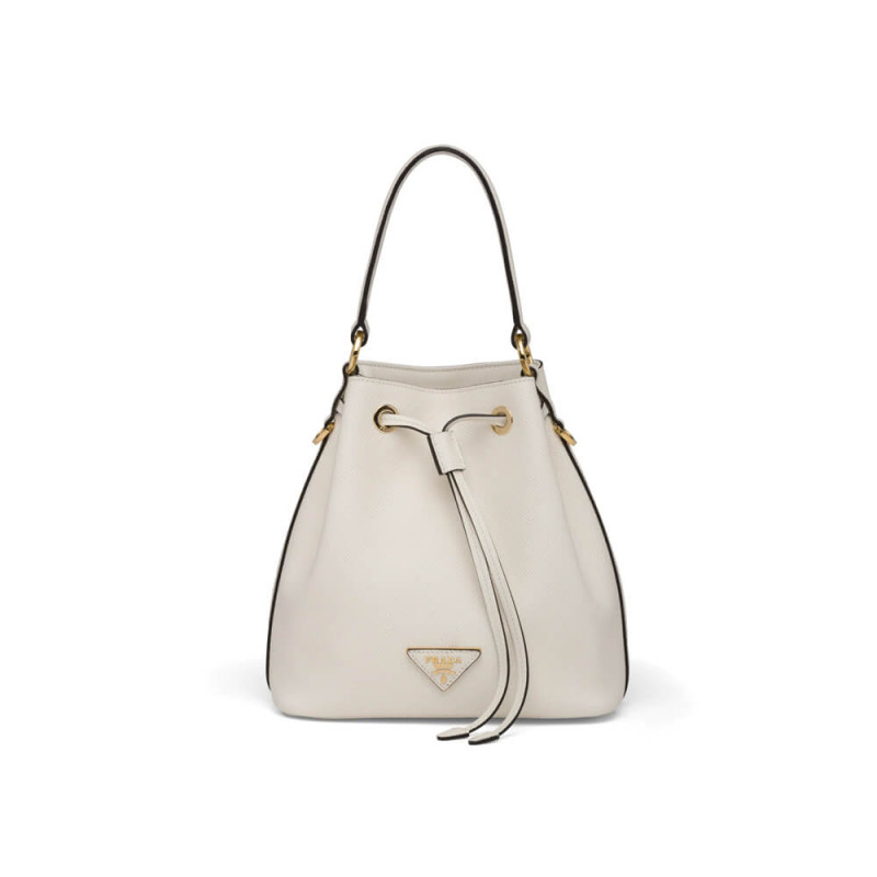 Prada Saffiano Leather Bucket Bag 1BE032