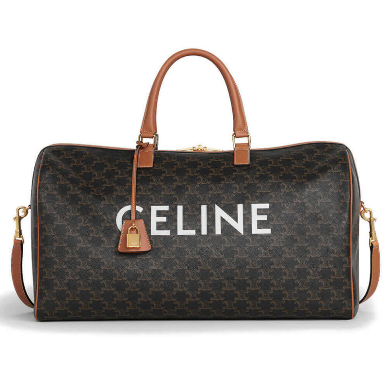 Celine Large Voyage Bag In Triomphe Canvas 191472