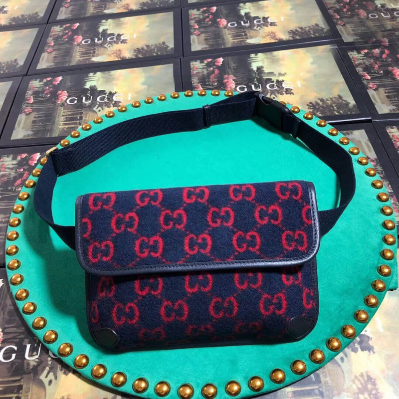 Gucci GG Wool Belt Bag 598181