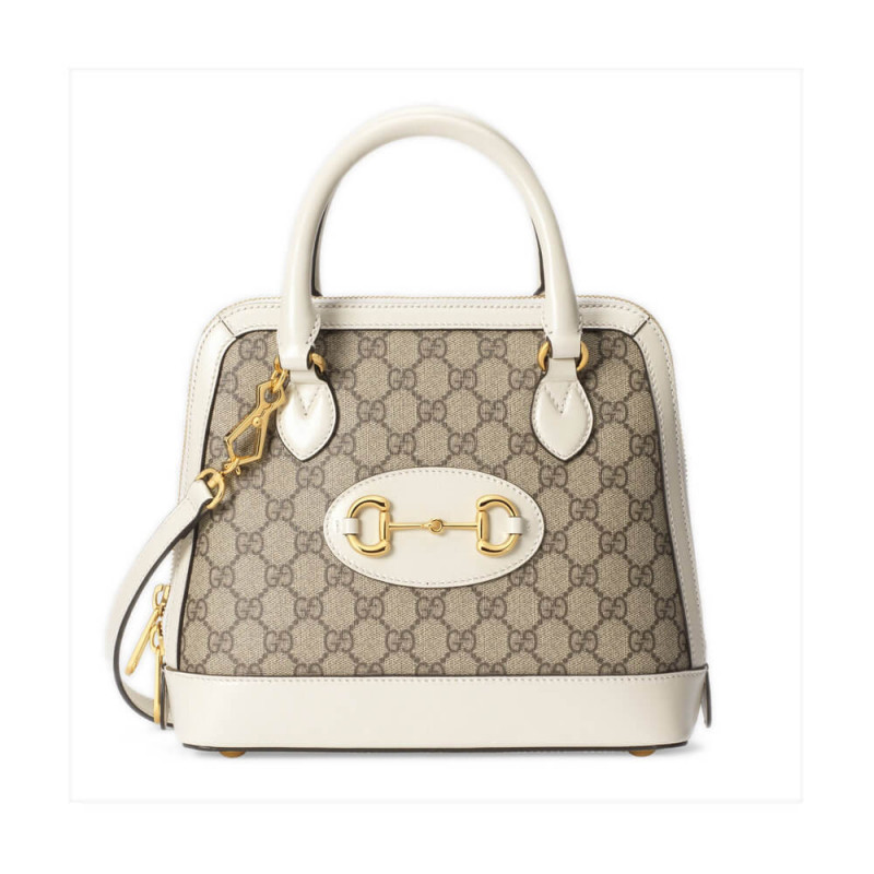 Gucci 1955 Horsebit GG Supreme Small Top Handle Bag 621220