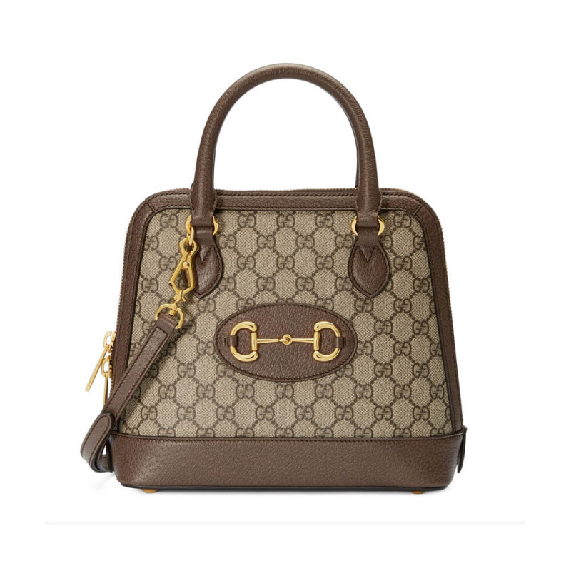 Gucci 1955 Horsebit GG Supreme Small Top Handle Bag 621220