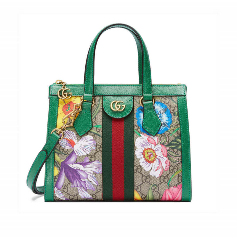 Gucci Ophidia GG Flora Small Tote Bag 547551