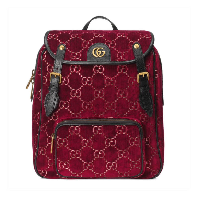 Gucci Small GG Velvet Backpack 574942