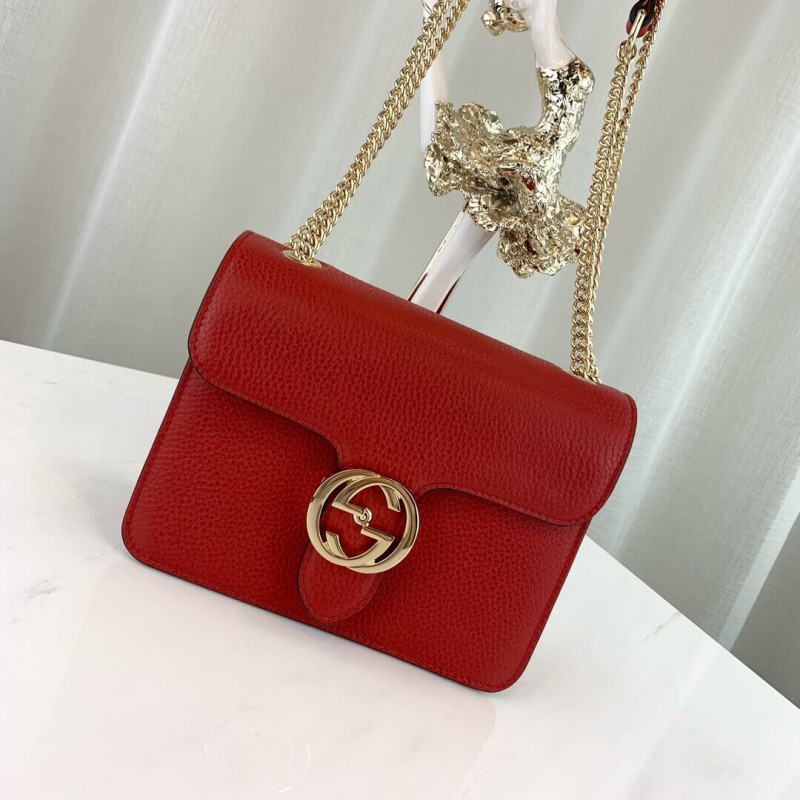 Gucci Interlocking G Small Chain Crossbody Bag 20cm 510304