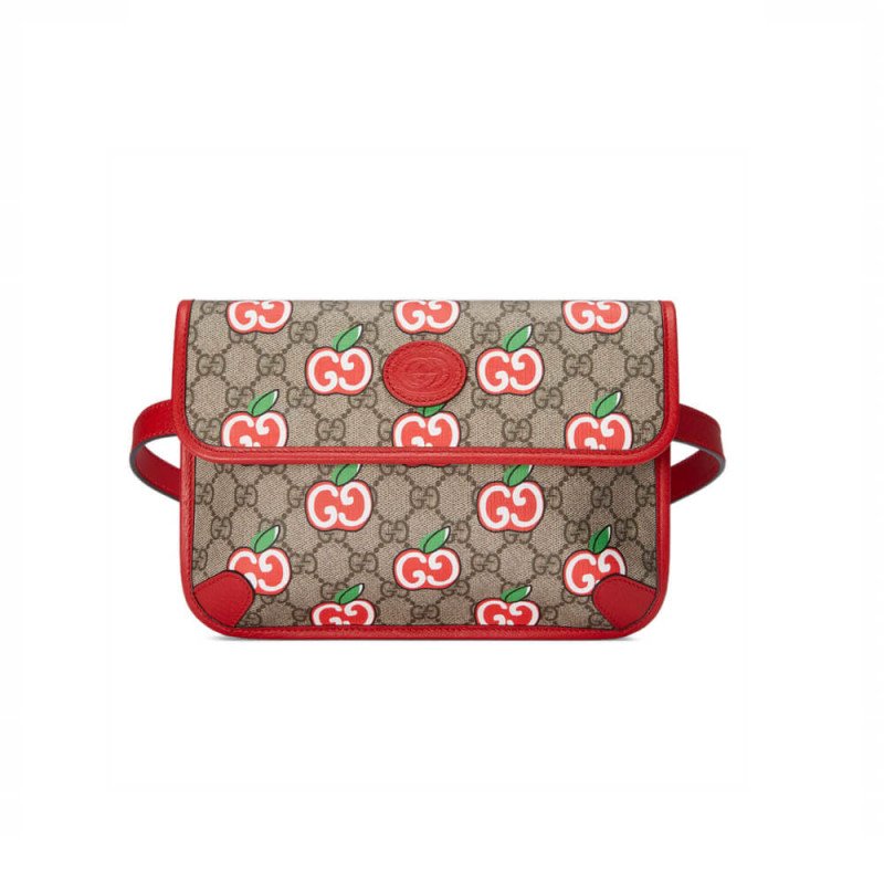 Gucci GG Apple Print Belt Bag 625233