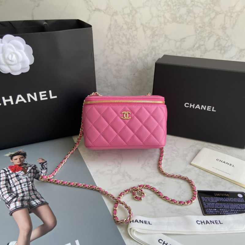 Chanel Mini Vanity Case With Chain AP1472