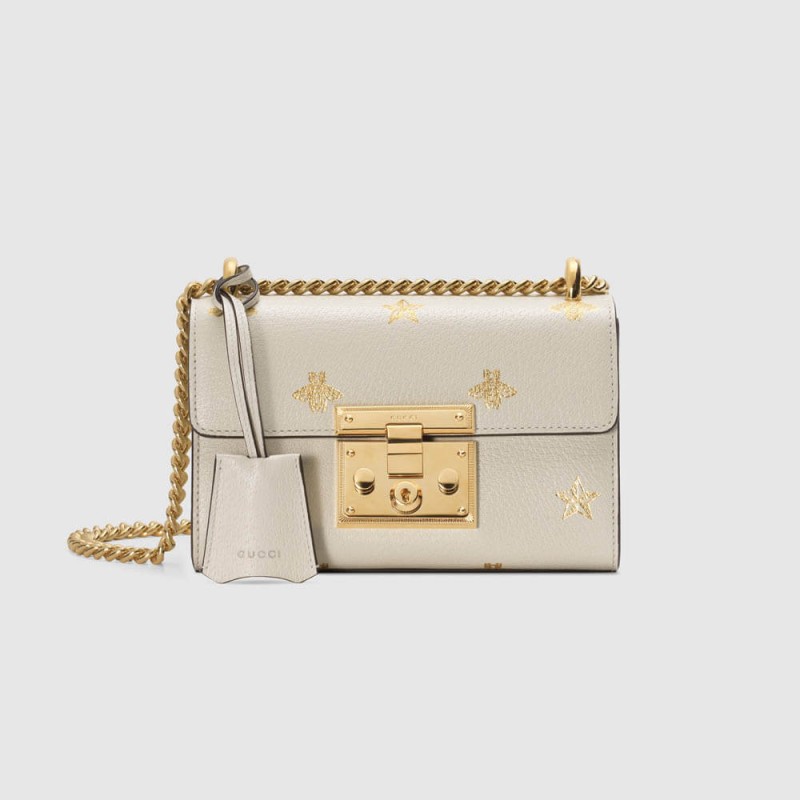 Gucci Padlock Bee Star Small Shoulder Bag 432182