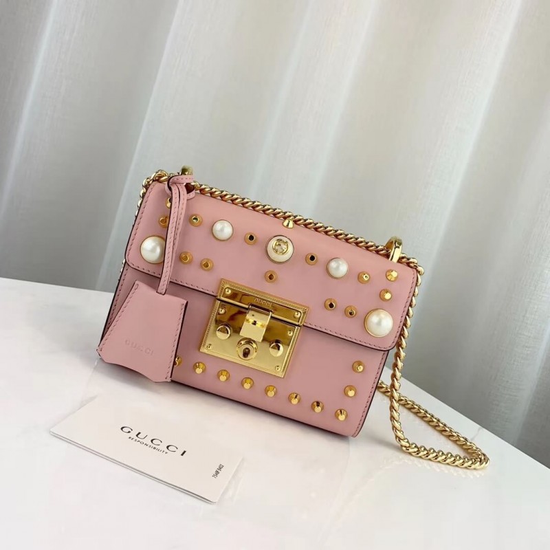 Gucci Padlock Bee Star Small Shoulder Bag 432182