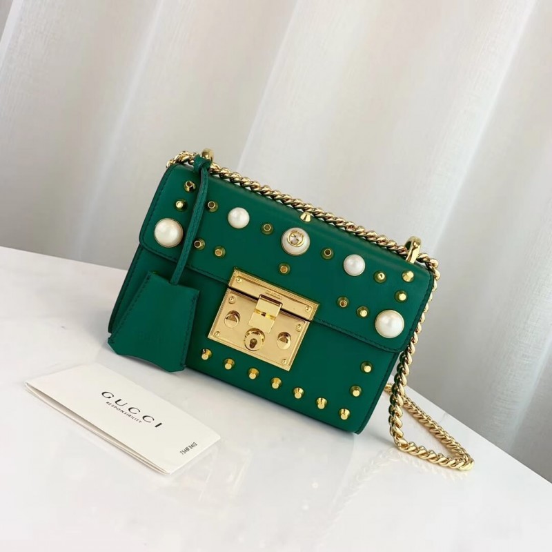 Gucci Padlock Bee Star Small Shoulder Bag 432182