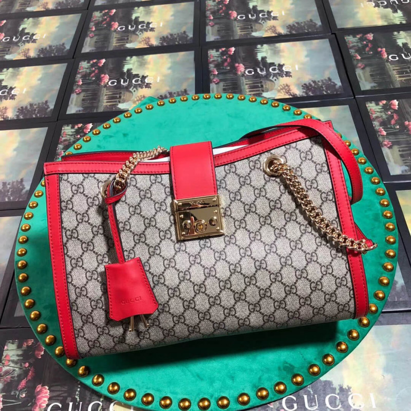 Gucci Padlock Medium GG Shoulder Bag 479197