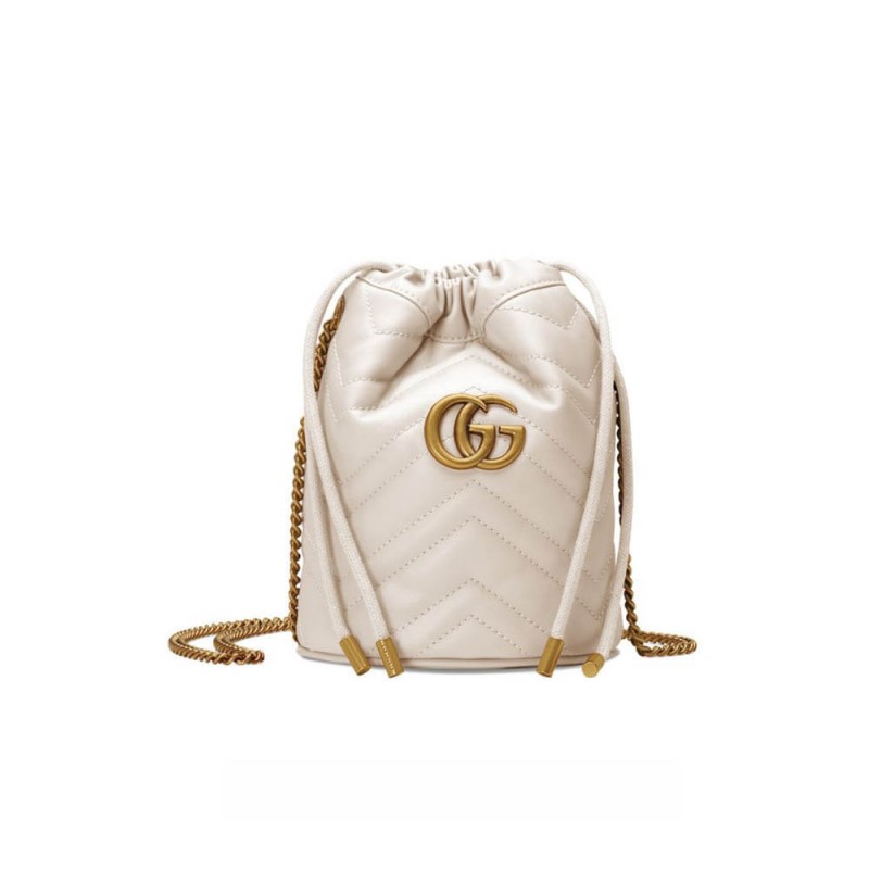 Gucci GG Marmont Matelassé Mini Bucket Bag 575163