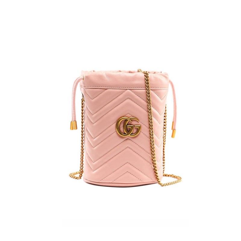 Gucci GG Marmont Matelassé Mini Bucket Bag 575163