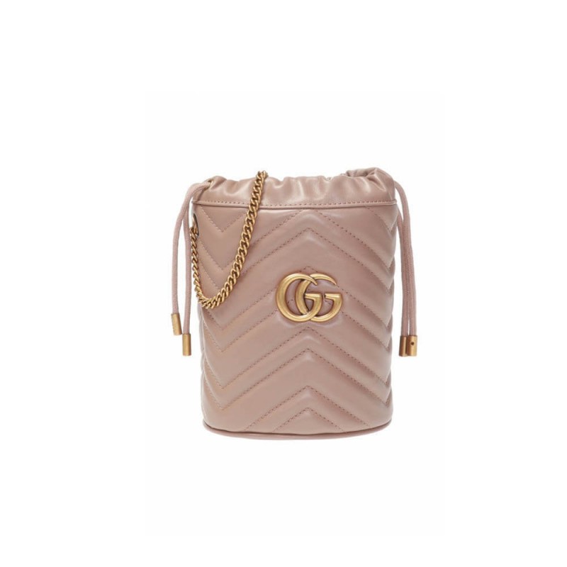 Gucci GG Marmont Matelassé Mini Bucket Bag 575163