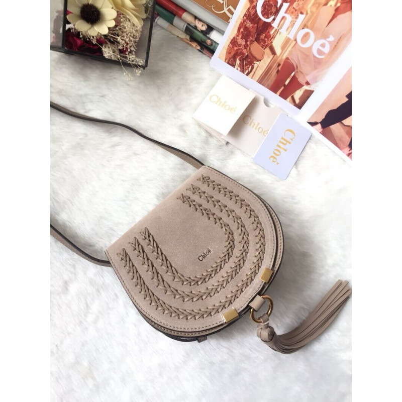 Chloe Mini Marcie Bag in Suede P580