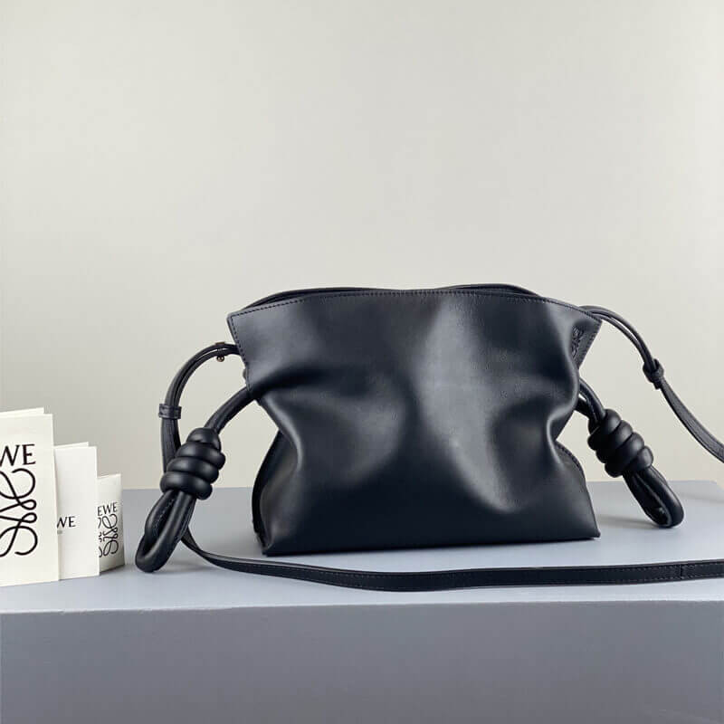 Loewe Mini Flamenco Clutch Bag in Nappa Calfskin