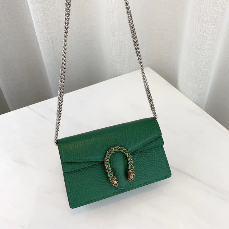 Gucci Dionysus Leather Super Mini Bag 476432