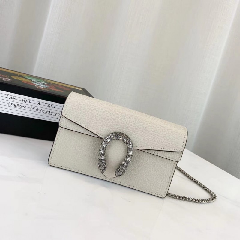 Gucci Dionysus Leather Super Mini Bag 476432