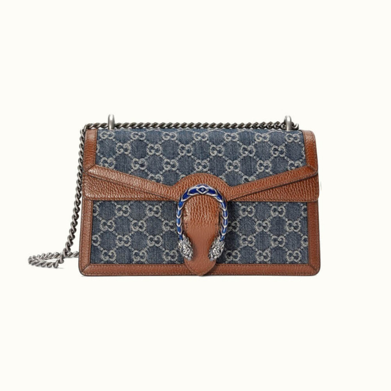 Gucci Denim Small Dionysus Shoulder Bag 400249