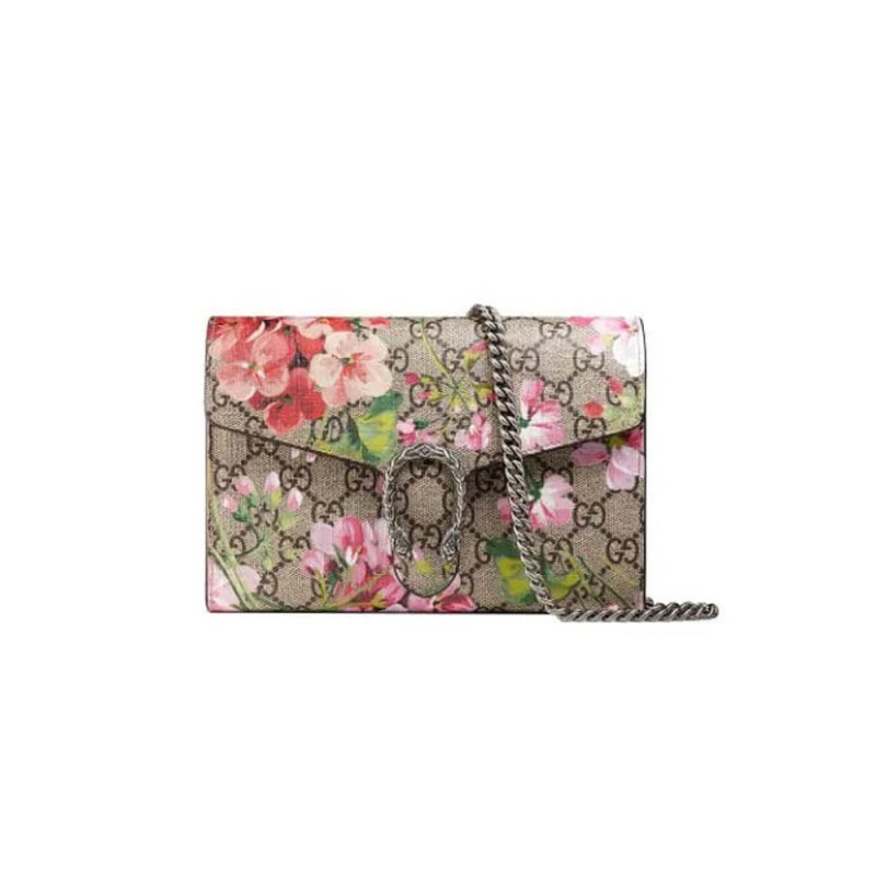 Gucci Dionysus Blooms Print Mini Chain Bag 401231