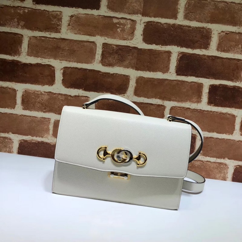 Gucci Zumi Grainy Leather Small Shoulder Bag 576388