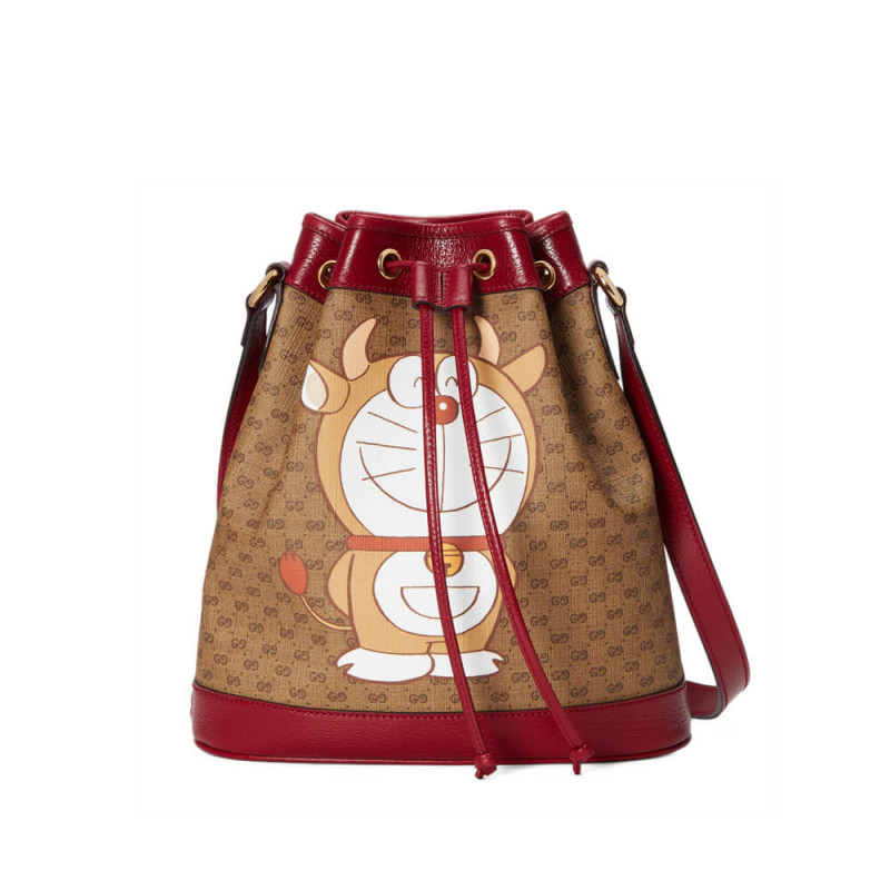 Doraemon x Gucci Small Bucket Bag 655597