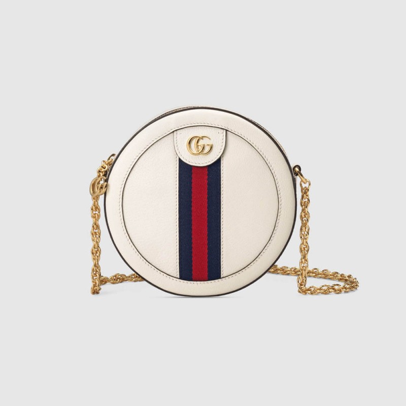 Gucci Ophidia Mini Round Shoulder Bag 550618