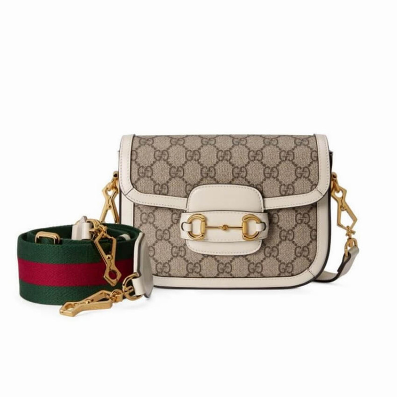 Gucci Horsebit 1955 Mini Bag in GG Supreme 658574