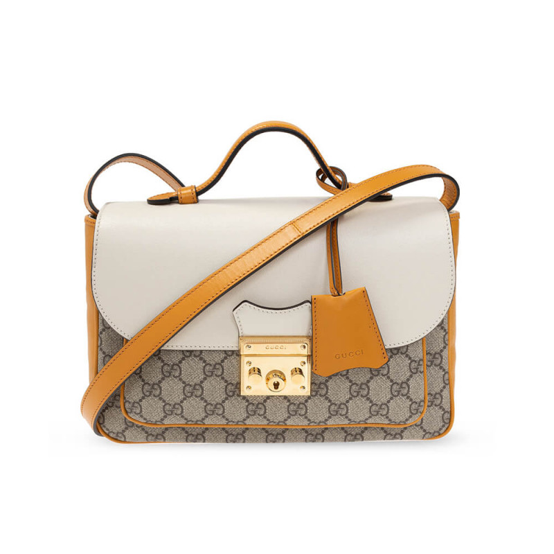 Gucci Padlock Small Shoulder Bag in GG Supreme Canvas 644527