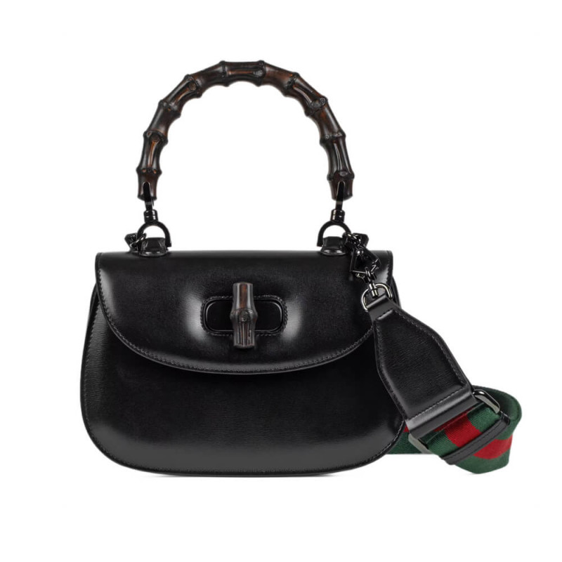 Gucci Small Top Handle Bag with Bamboo 675797