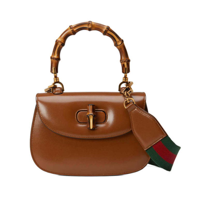 Gucci Small Top Handle Bag with Bamboo 675797