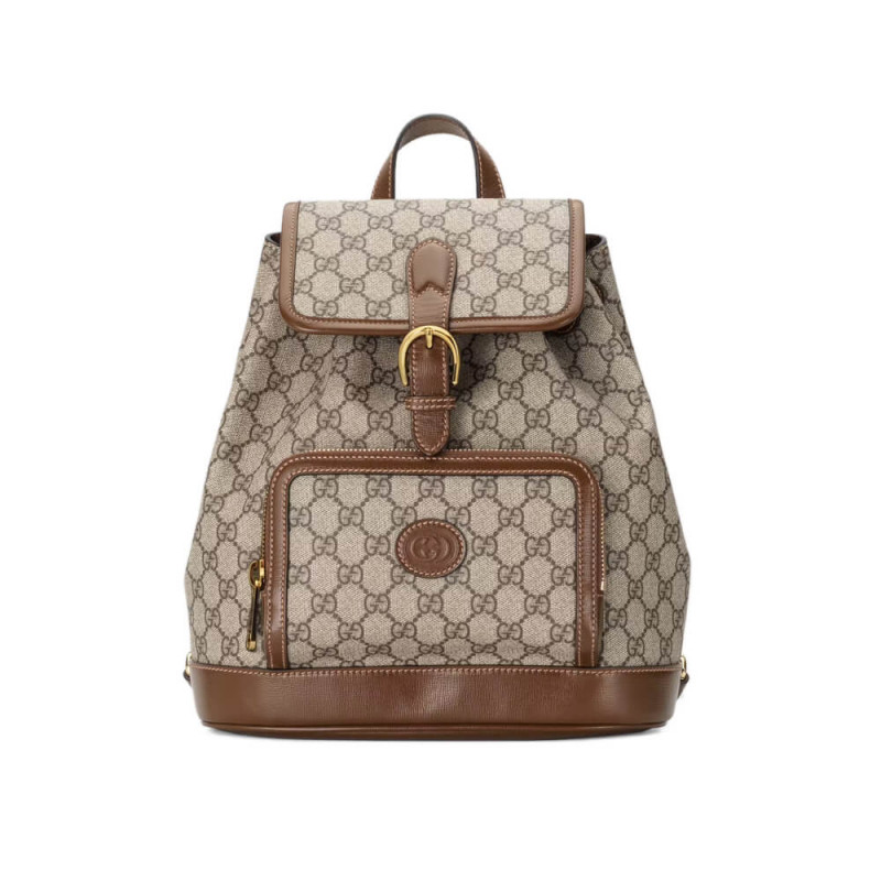 Gucci Backpack with Interlocking G in GG Supreme 674147