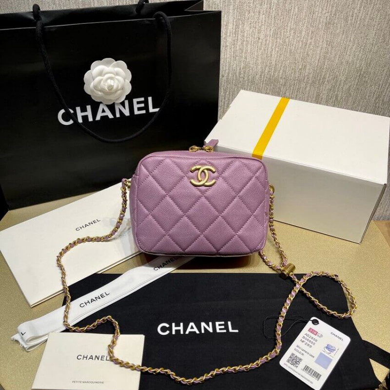 Chanel Grained Calfskin Camera Bag AS2856