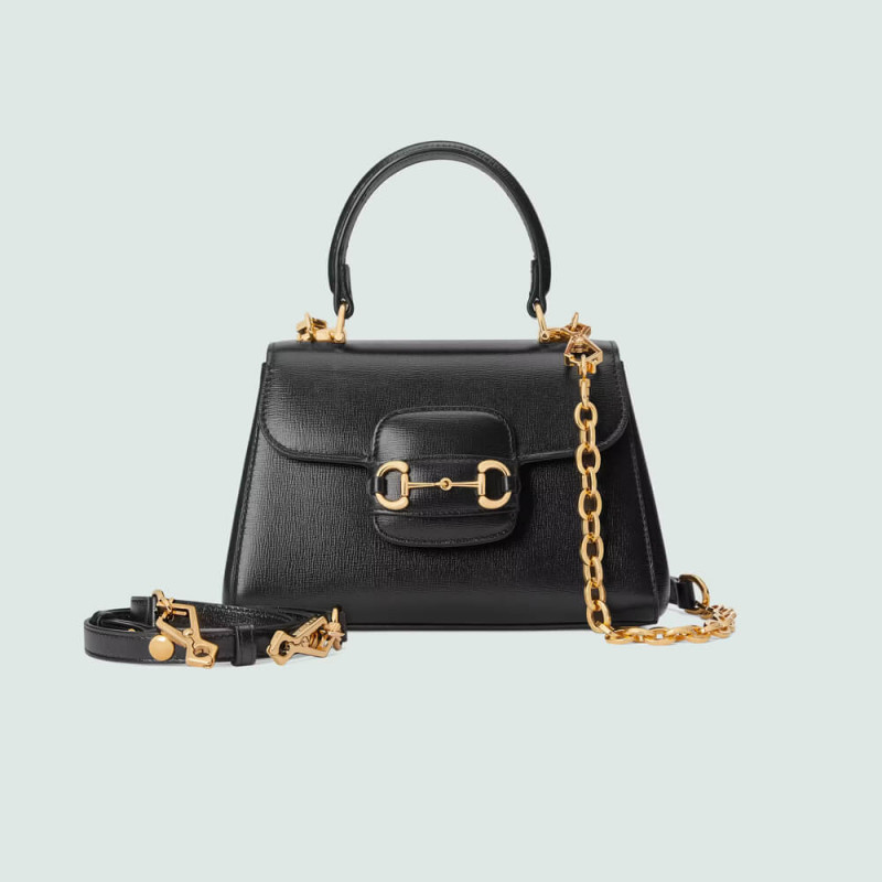 Gucci Horsebit 1955 Leather Top Handle Bag 703848