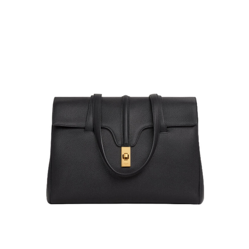 Celine Medium Soft 16 Bag In Grained Calfskin 195543