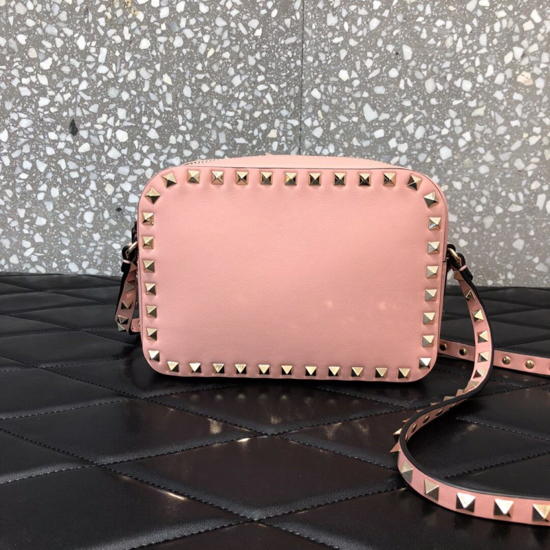 Valentino Garavani Small Rockstud Calfskin Crossbody Bag 0809