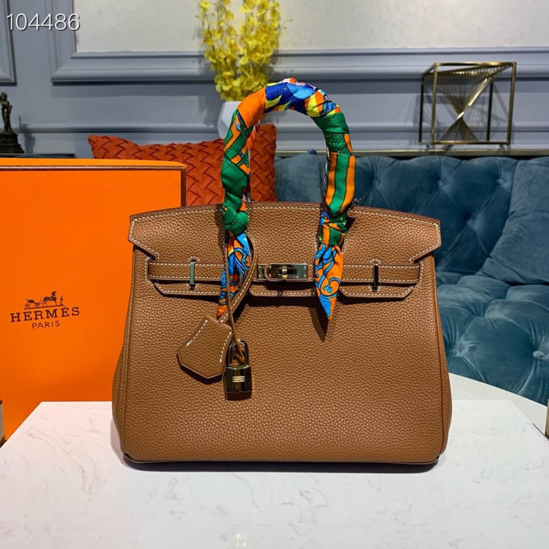 Hermes Original Togo Birkin 25cm Gold Hardware