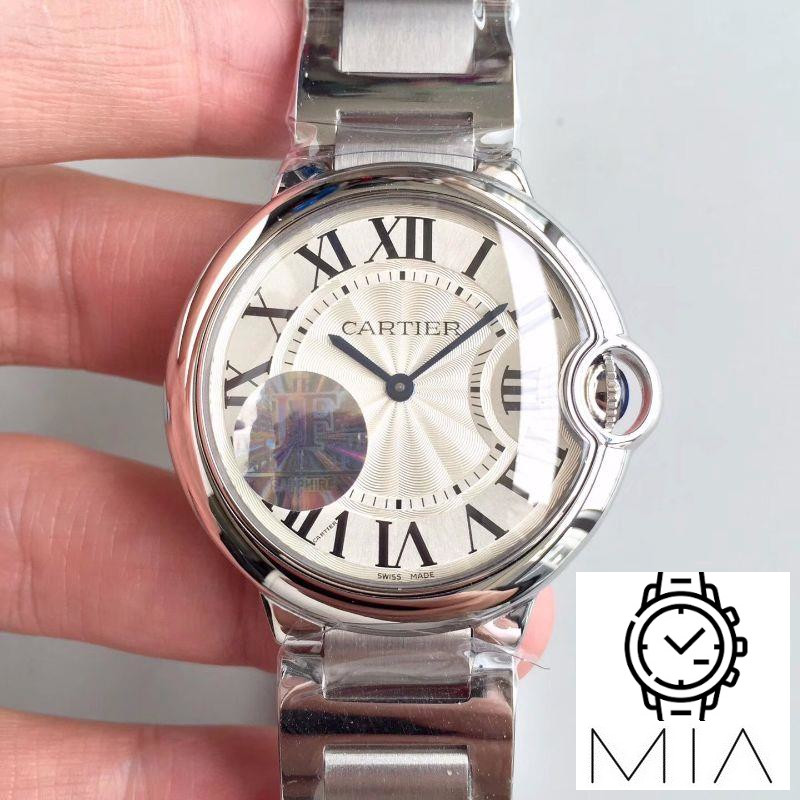 Cartier Ballon Bleu 36MM W6920046 JF Factory Silver Dial