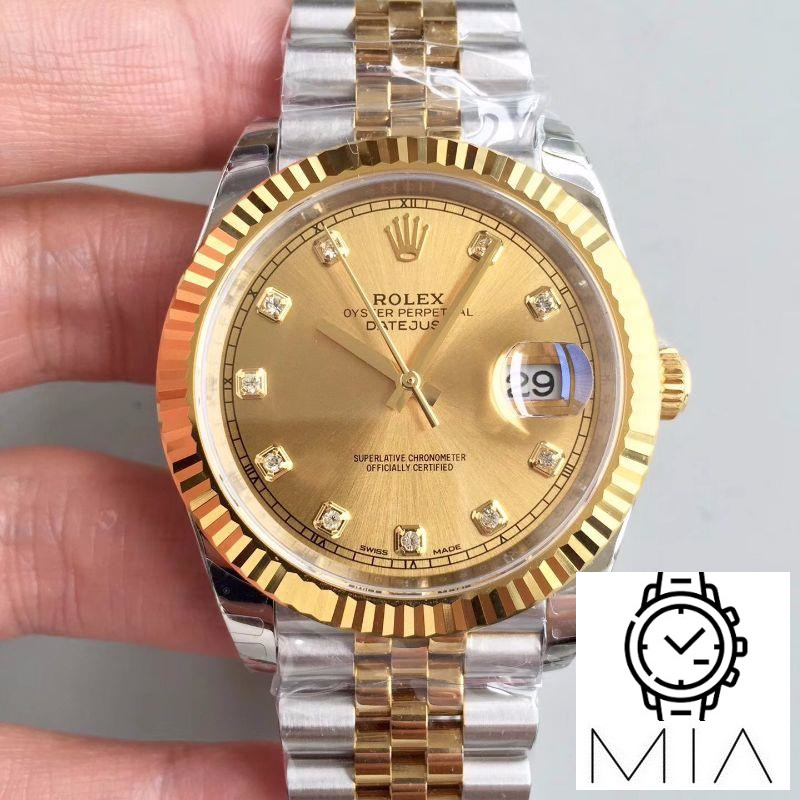 Rolex Datejust II 116333 41MM EW Factory Champagne Dial