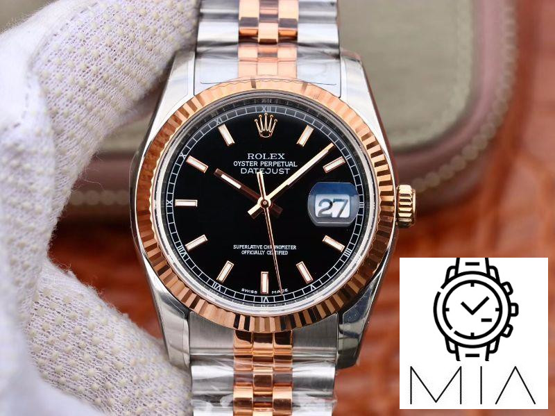 Rolex Datejust 36MM 126231 AR Factory Black Dial
