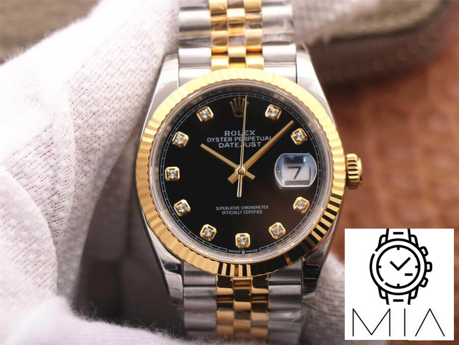 Rolex Datejust M126233-0021 EW Factory Diamond-Set Dial