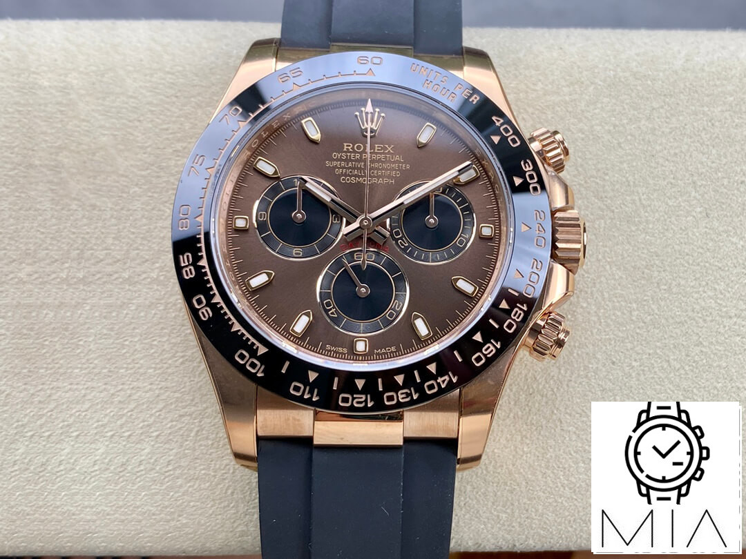 Rolex Cosmograph Daytona M116515LN-0041 Clean Factory Black Strap