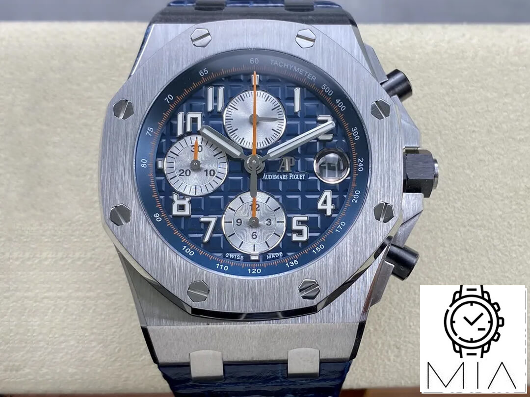 Audemars Piguet Royal Oak Offshore APF Factory Blue Leather Strap