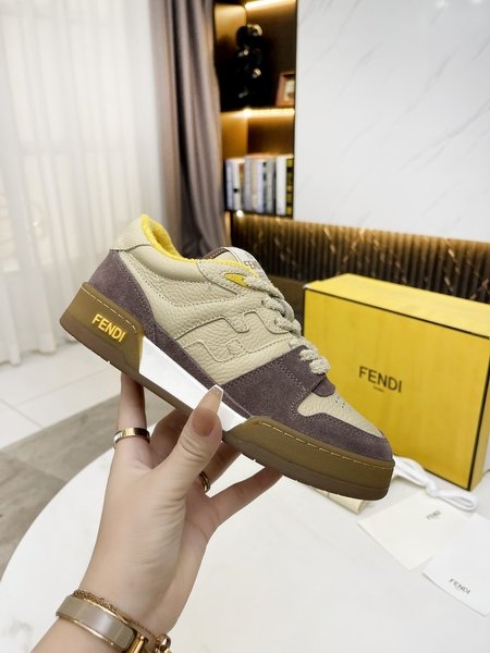 Fendi First layer cowhide sneakers