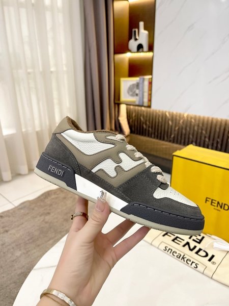 Fendi First layer cowhide sneakers