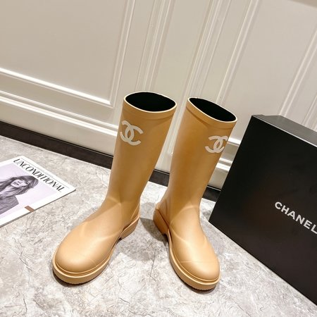 Chanel Rubber vulcanization production process rain boots