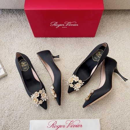 Roger Vivier Bouquet Strass high heels