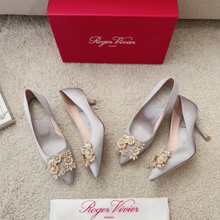 Roger Vivier Bouquet Strass high heels